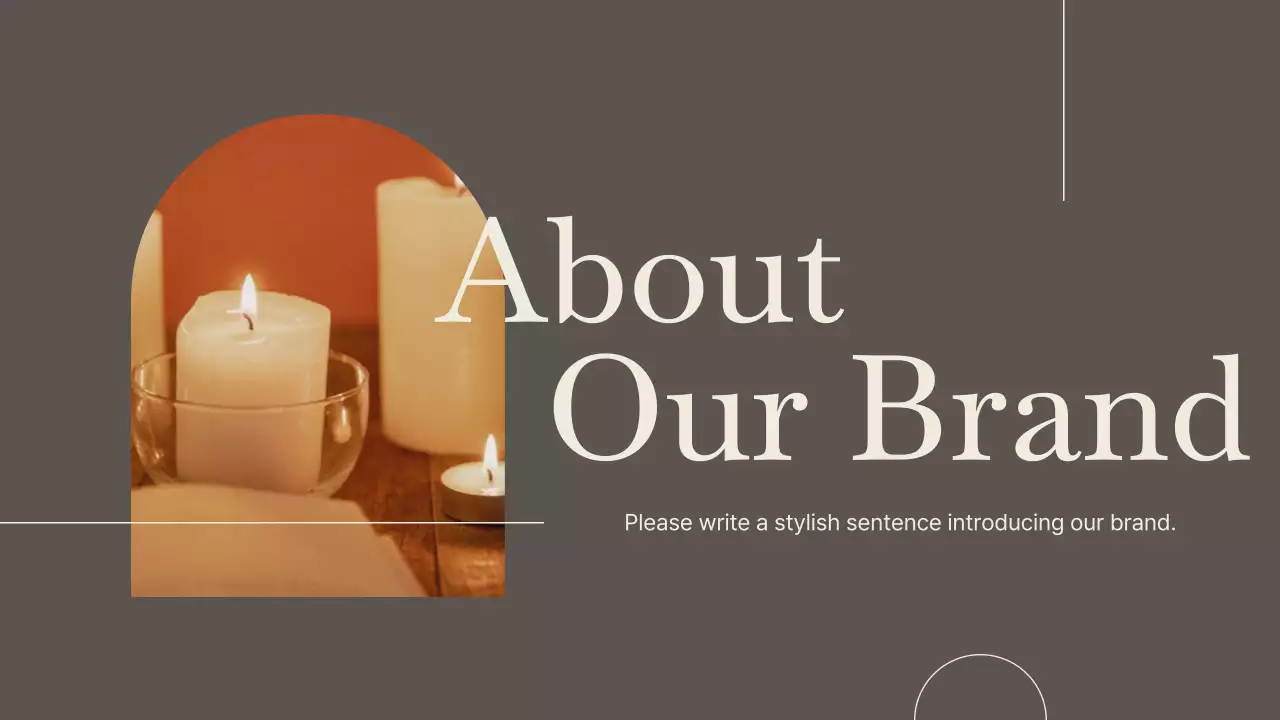 Beige Minimalist Brand Introduction Presentation