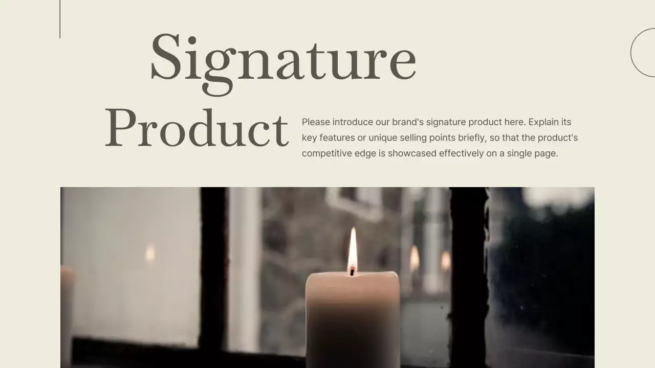 Beige Minimalist Brand Introduction Presentation