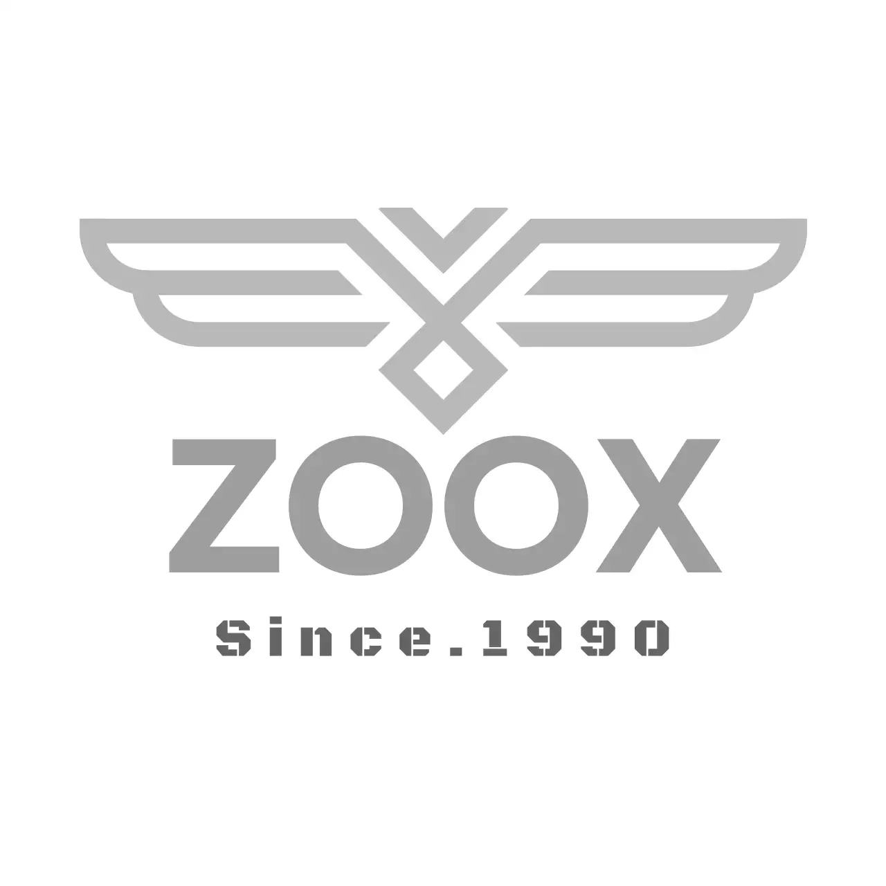 シルバー モダン デザイン ロゴ