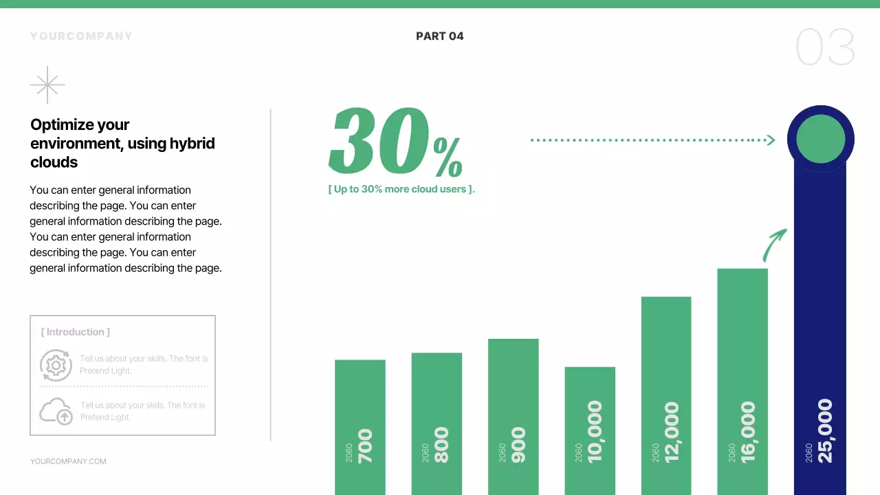 Green Modern Cloud 제안 프레젠테이션