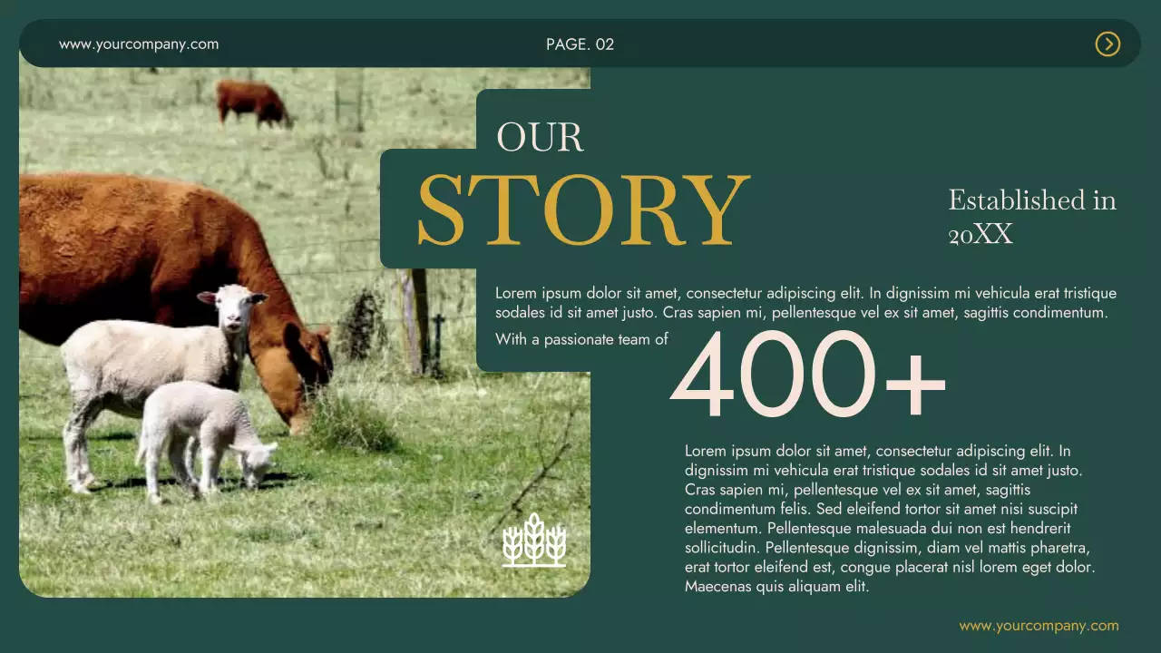 Green Modern Farming Presentation