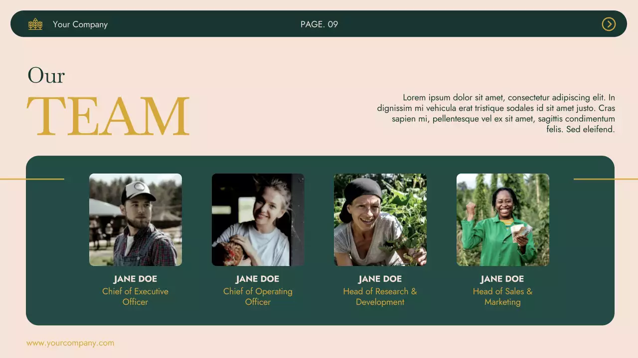 Green Modern Farming Presentation