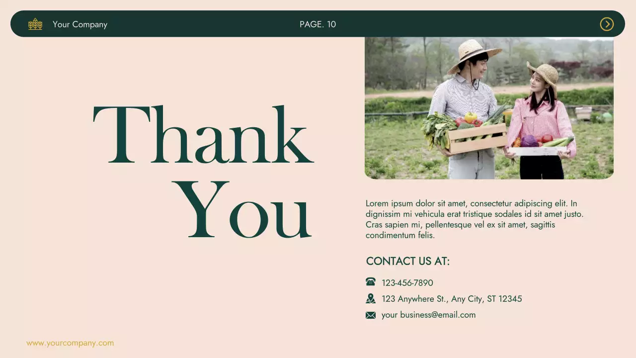 Green Modern Farming Presentation