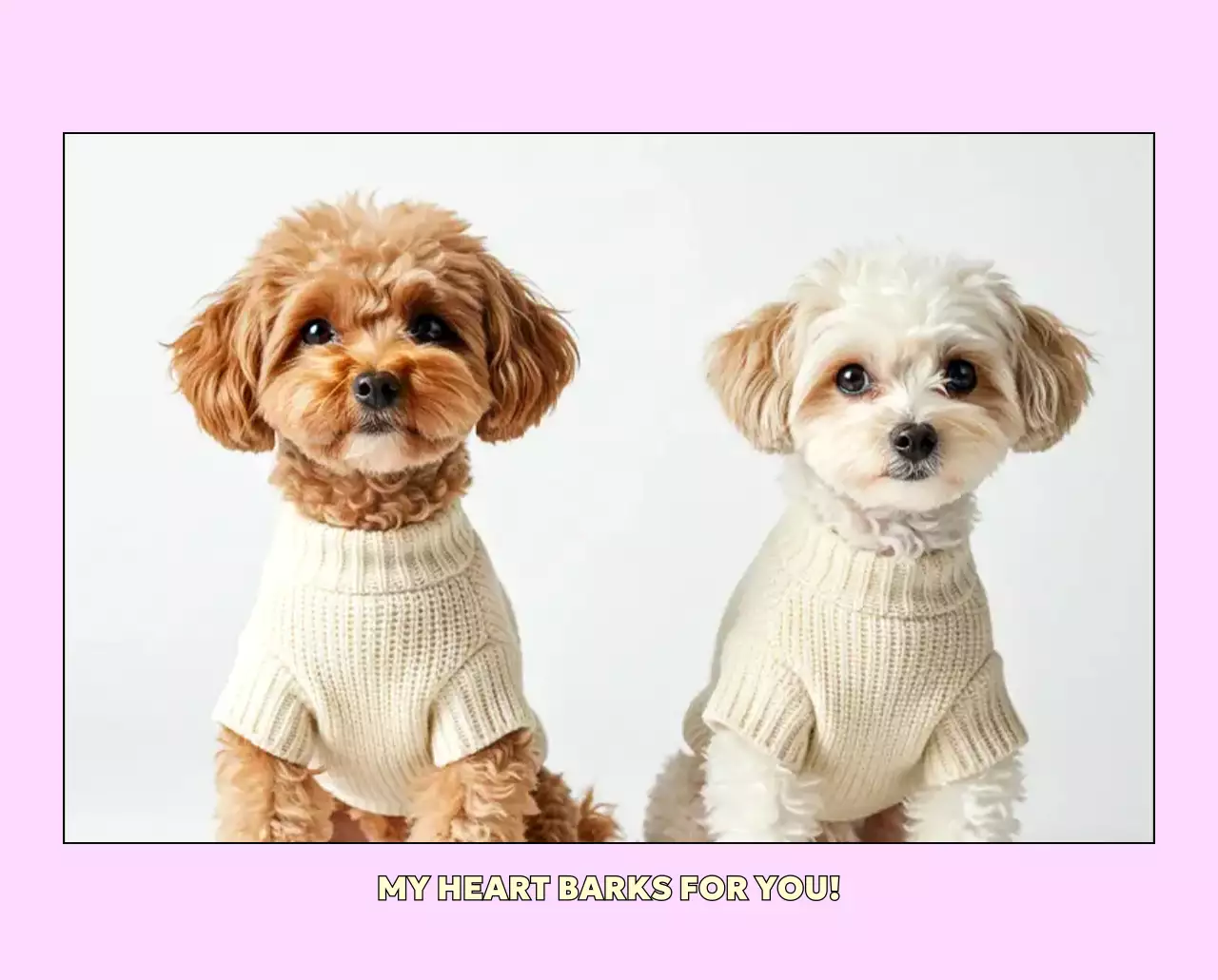 노랑 아기자기한 동물 달력