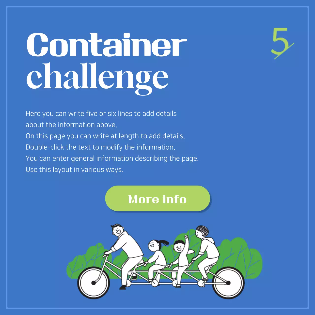 Blue and Green for the Planet CardNews