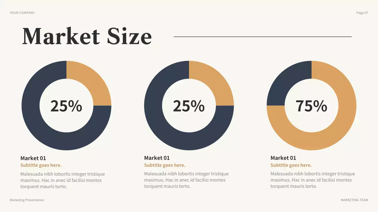 Brown Modern Marketing Presentation
