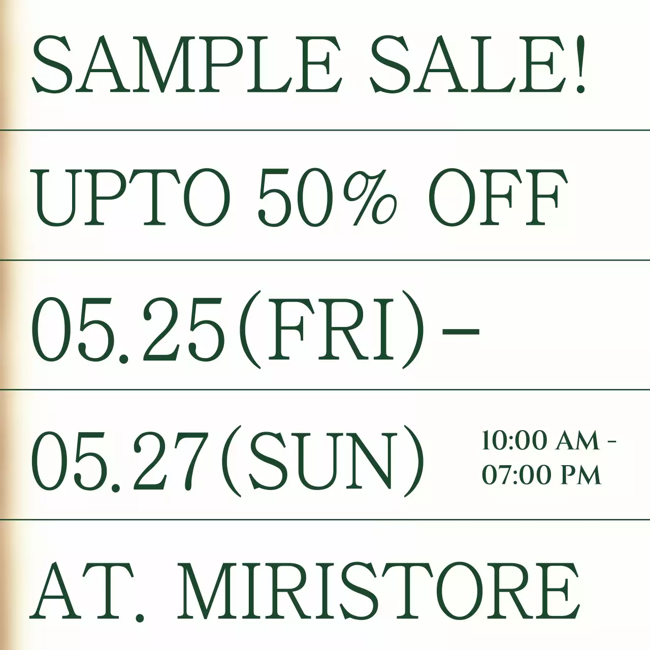 緑 モダン ファッション プロフィール