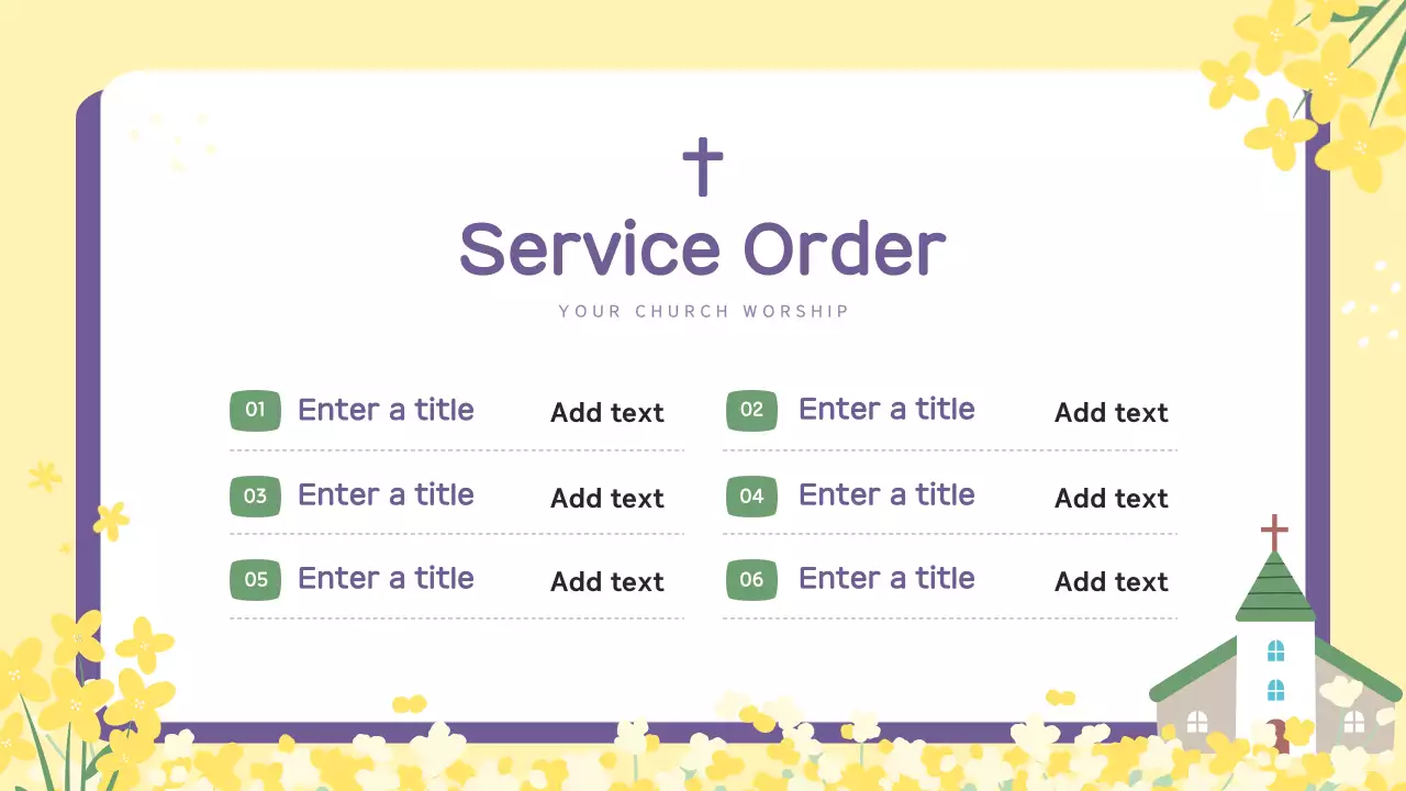 Yellow Simple Easter Presentation