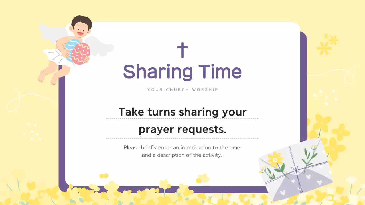 Yellow Simple Easter Presentation