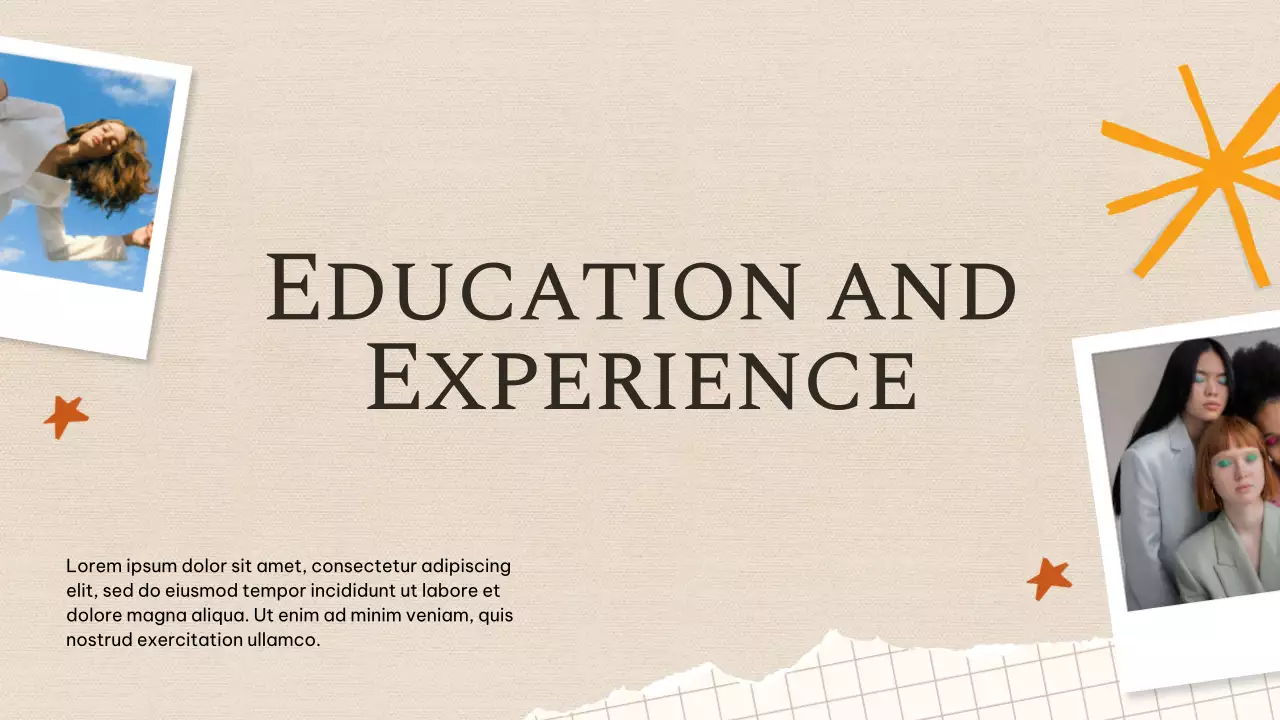 Beige Vintage Creative Portfolio Presentation