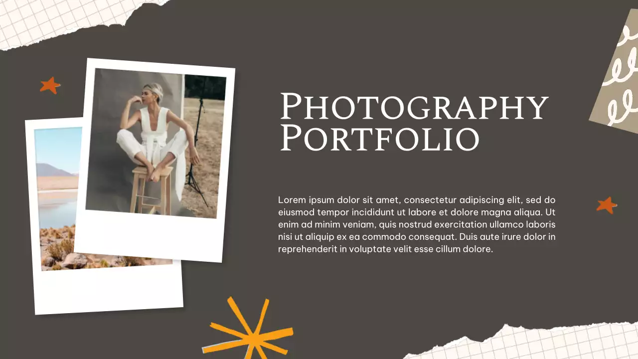 Beige Vintage Creative Portfolio Presentation