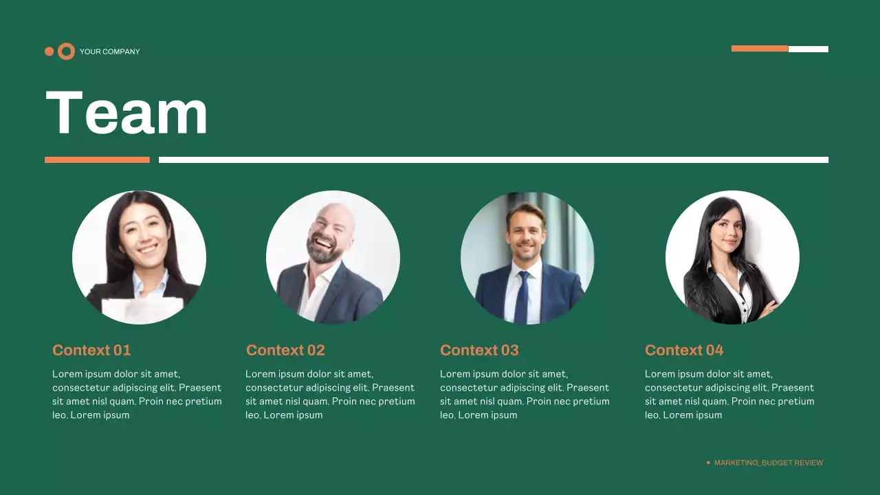 Green Professional Budget Review Presentation