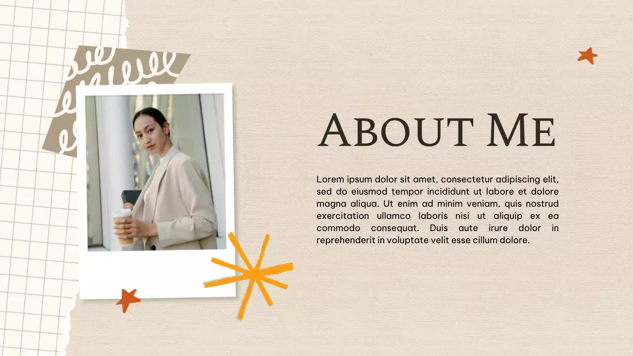 Beige Vintage Creative Portfolio Presentation