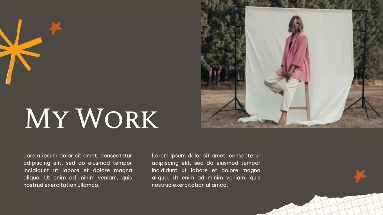 Beige Vintage Creative Portfolio Presentation