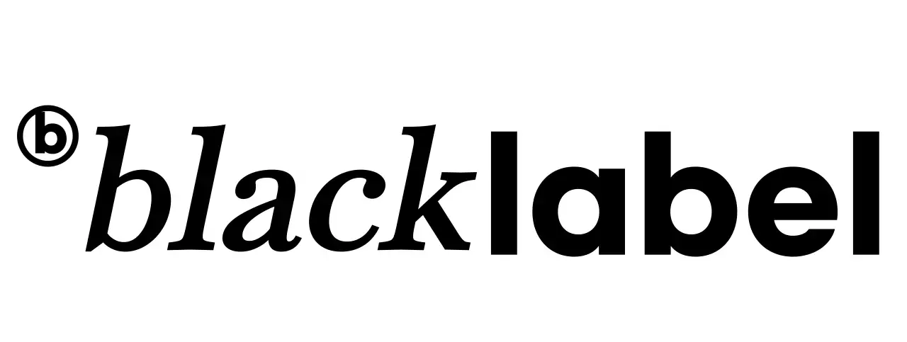 Simple and luxurious logo design designed by changing text in black