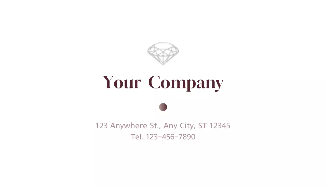 maroon elegant jewelry advertisement