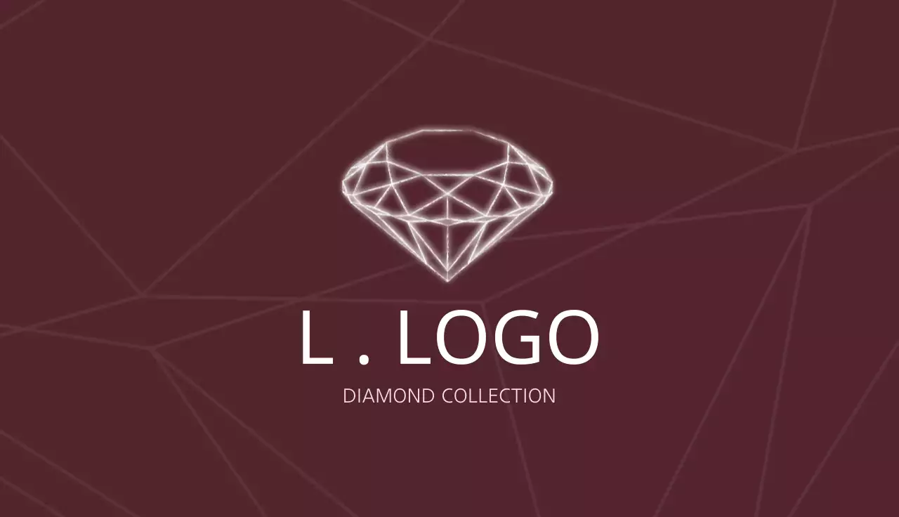 maroon elegant jewelry advertisement