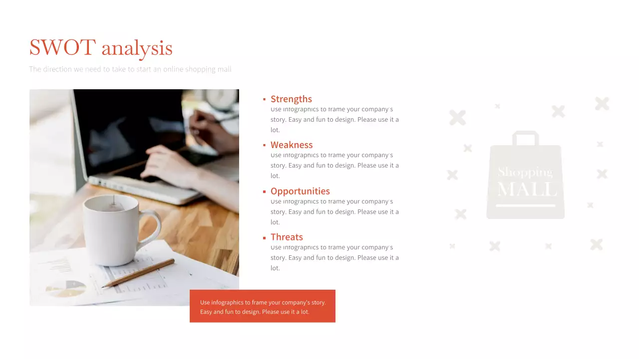 Orange Professional Business Plan Infographic