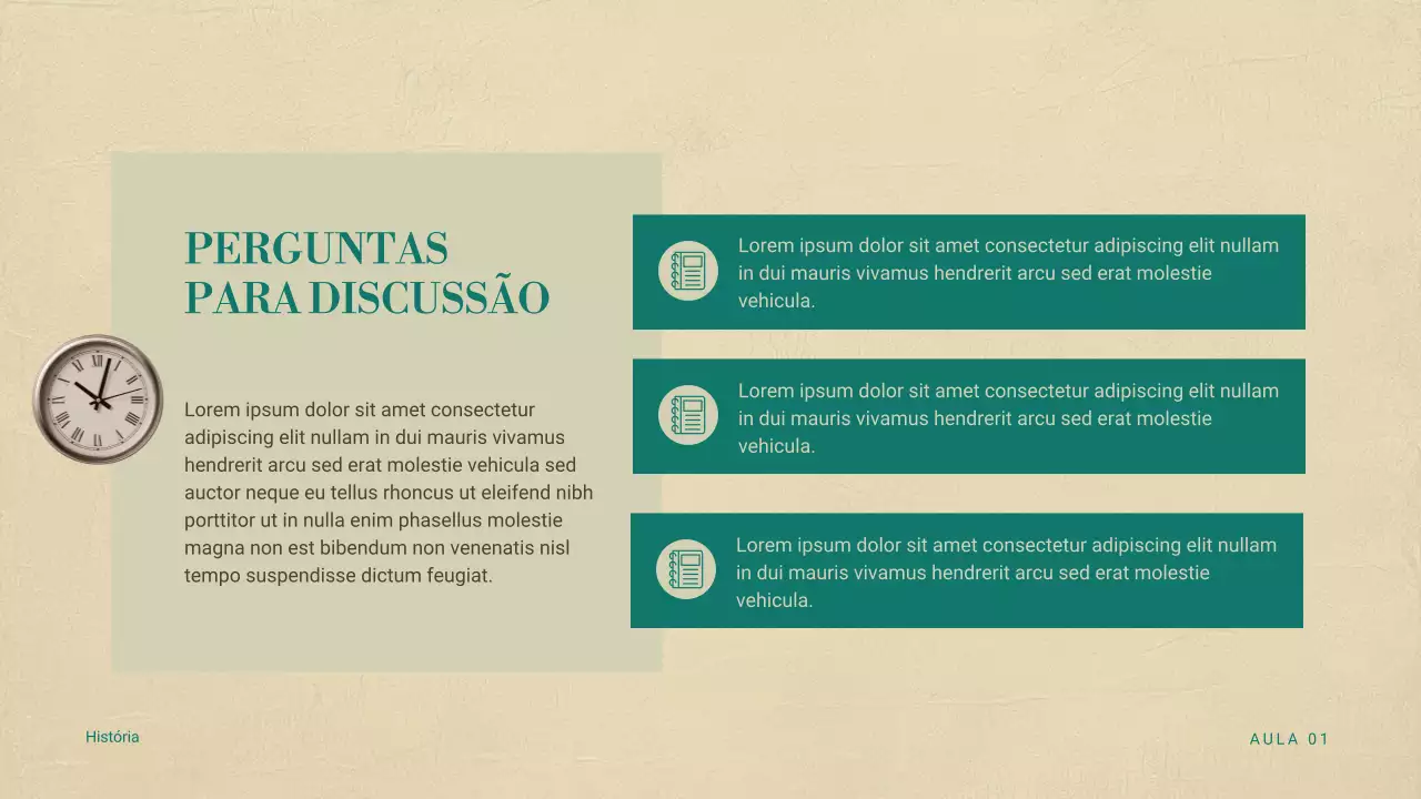 Apresentação da Palestra sobre História da Green Vintage