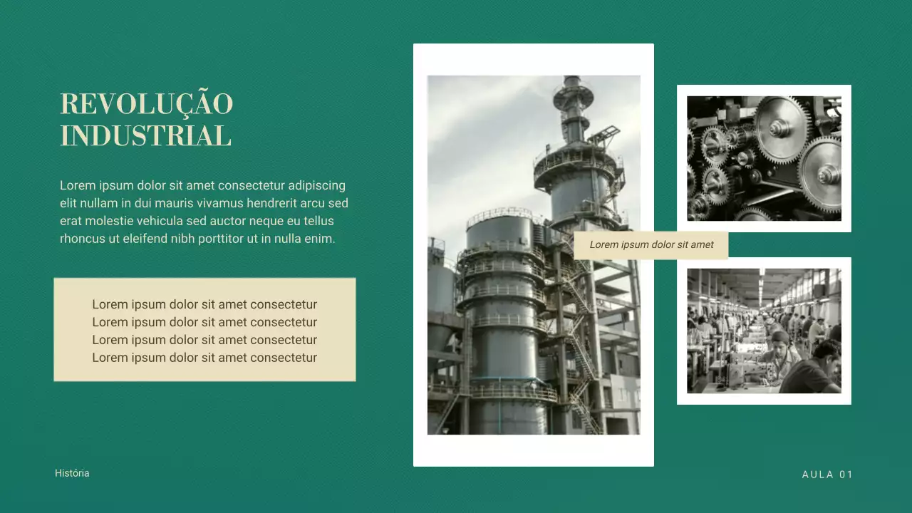 Apresentação da Palestra sobre História da Green Vintage