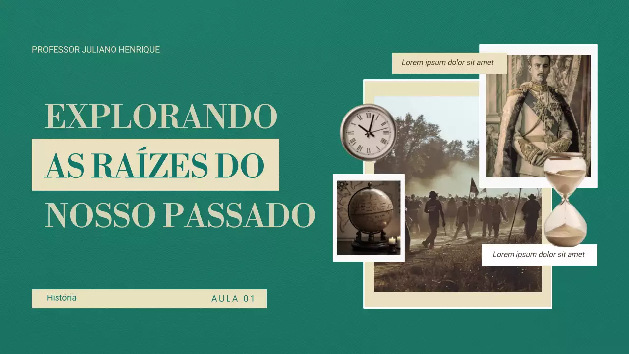 Apresentação da Palestra sobre História da Green Vintage