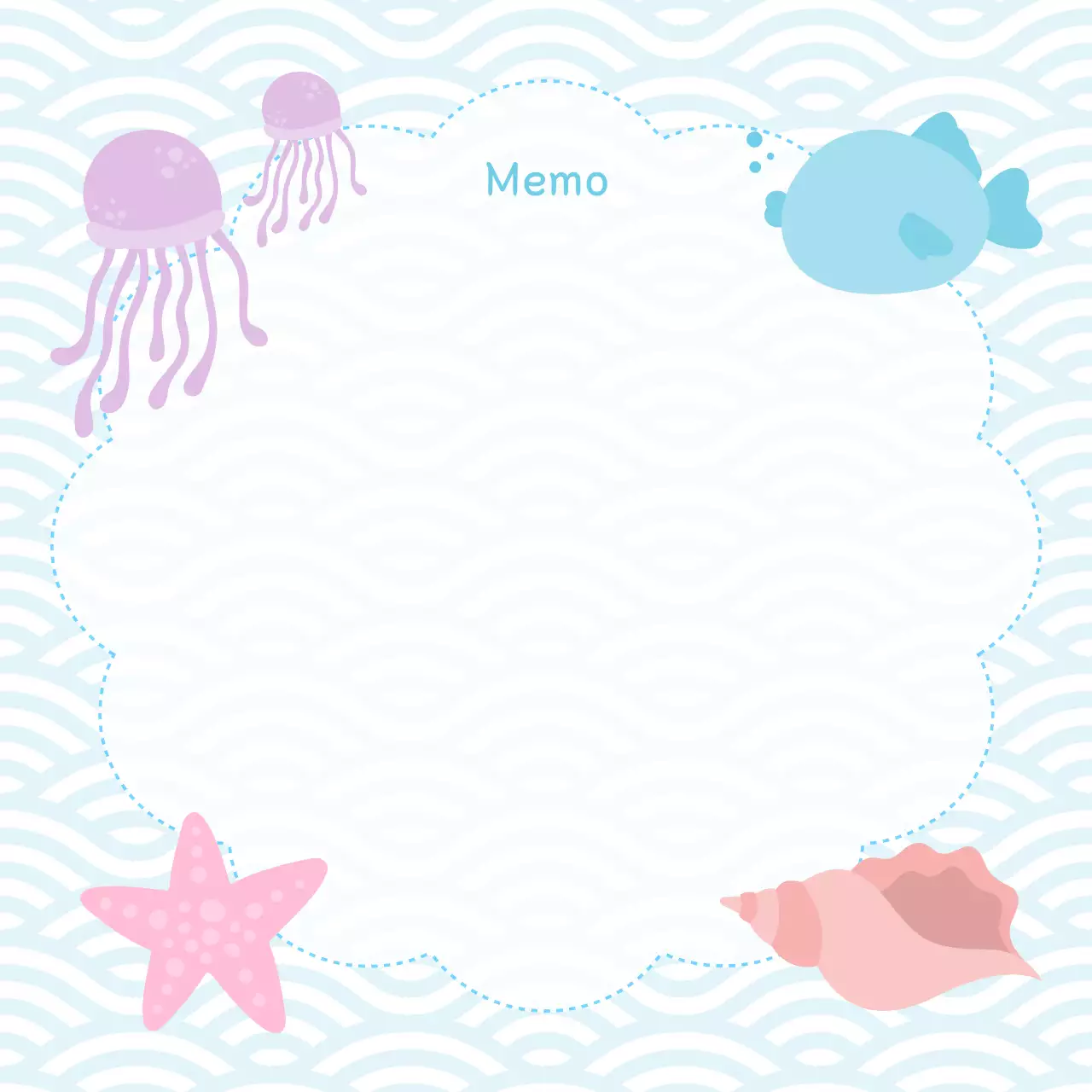 Perencana Catatan Minimalis Biru