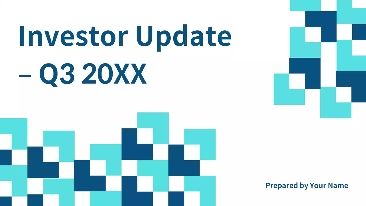 Blue Geometric Finance Report