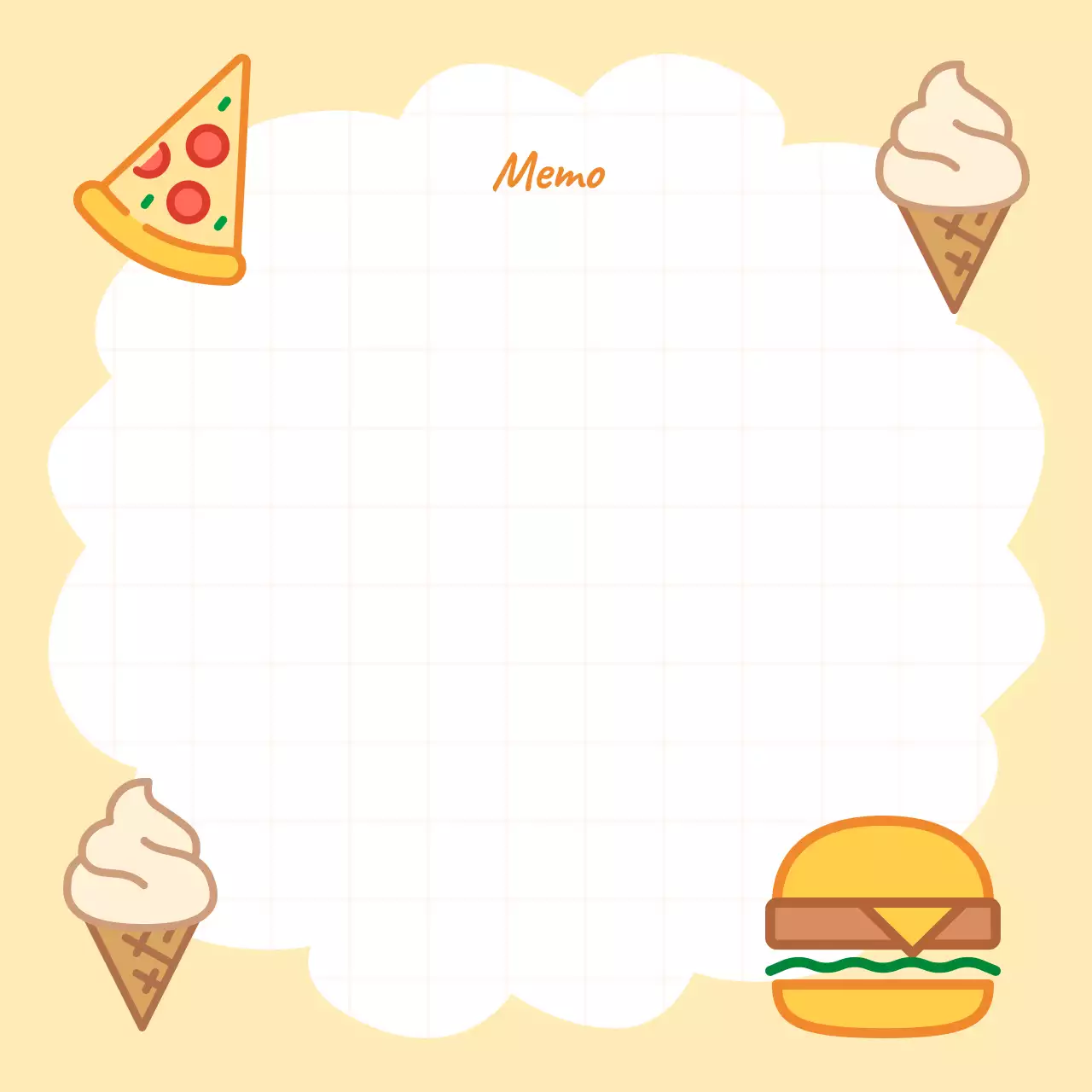 Perencana Catatan Lucu Warna Beige