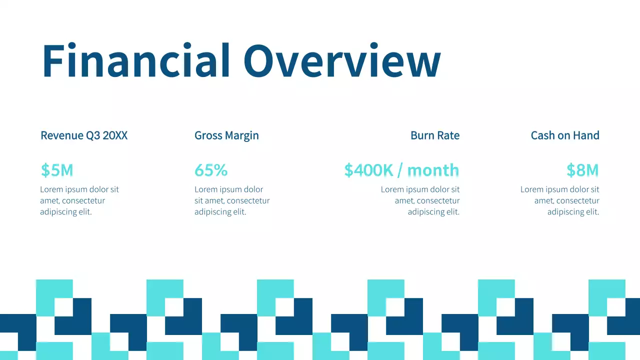 Blue Geometric Finance Report