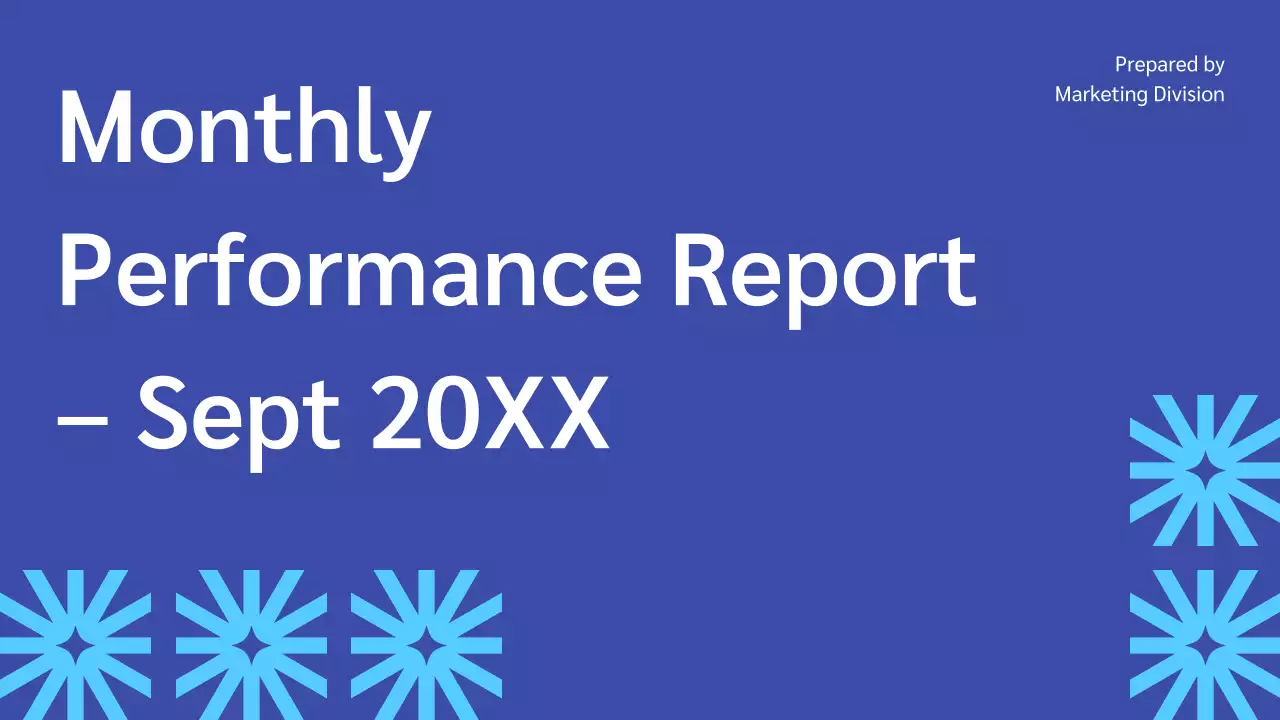Blue Geometric Performance Report