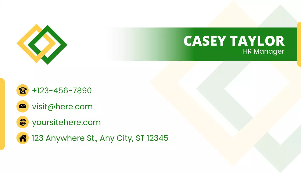 Green Modern Company Identity Advertisement