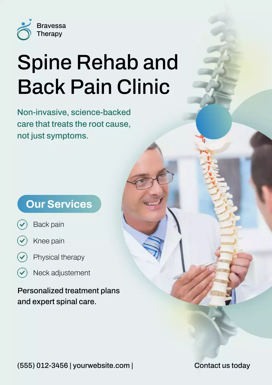 Mint Professional Health Promotion Poster