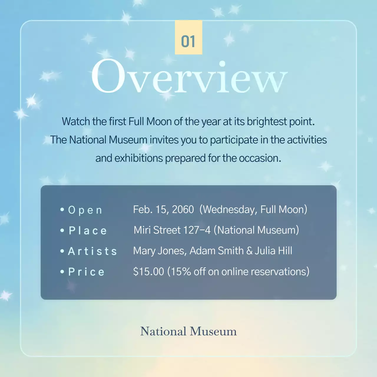 Jeongwol Daeboreum Art Museum special exhibition with emotional feeling