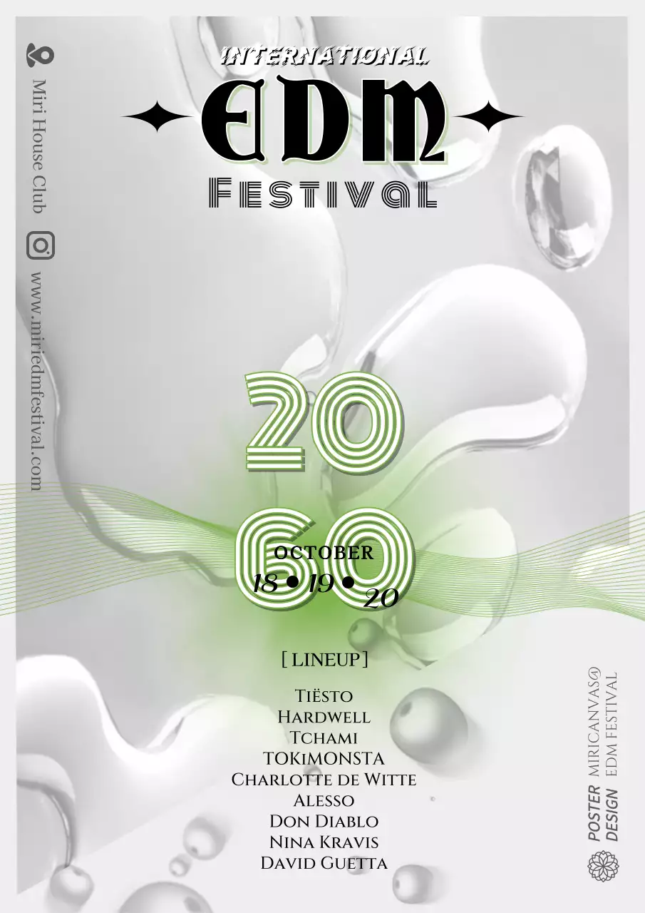 シルバー モダン 音楽 ポスター