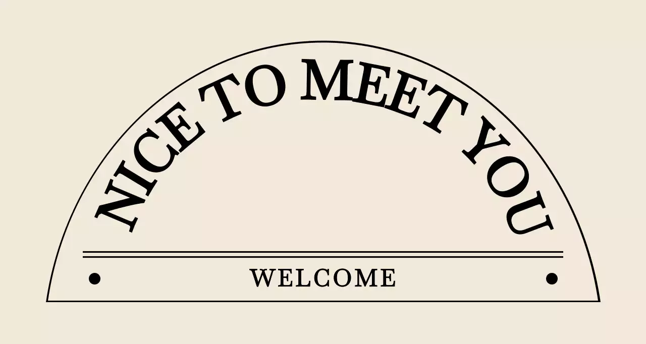 アイボリー シンプル 挨拶 看板