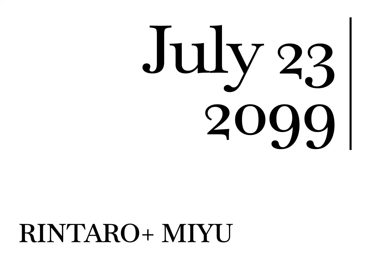 白黒 シンプル 結婚式 日付切り文字シール