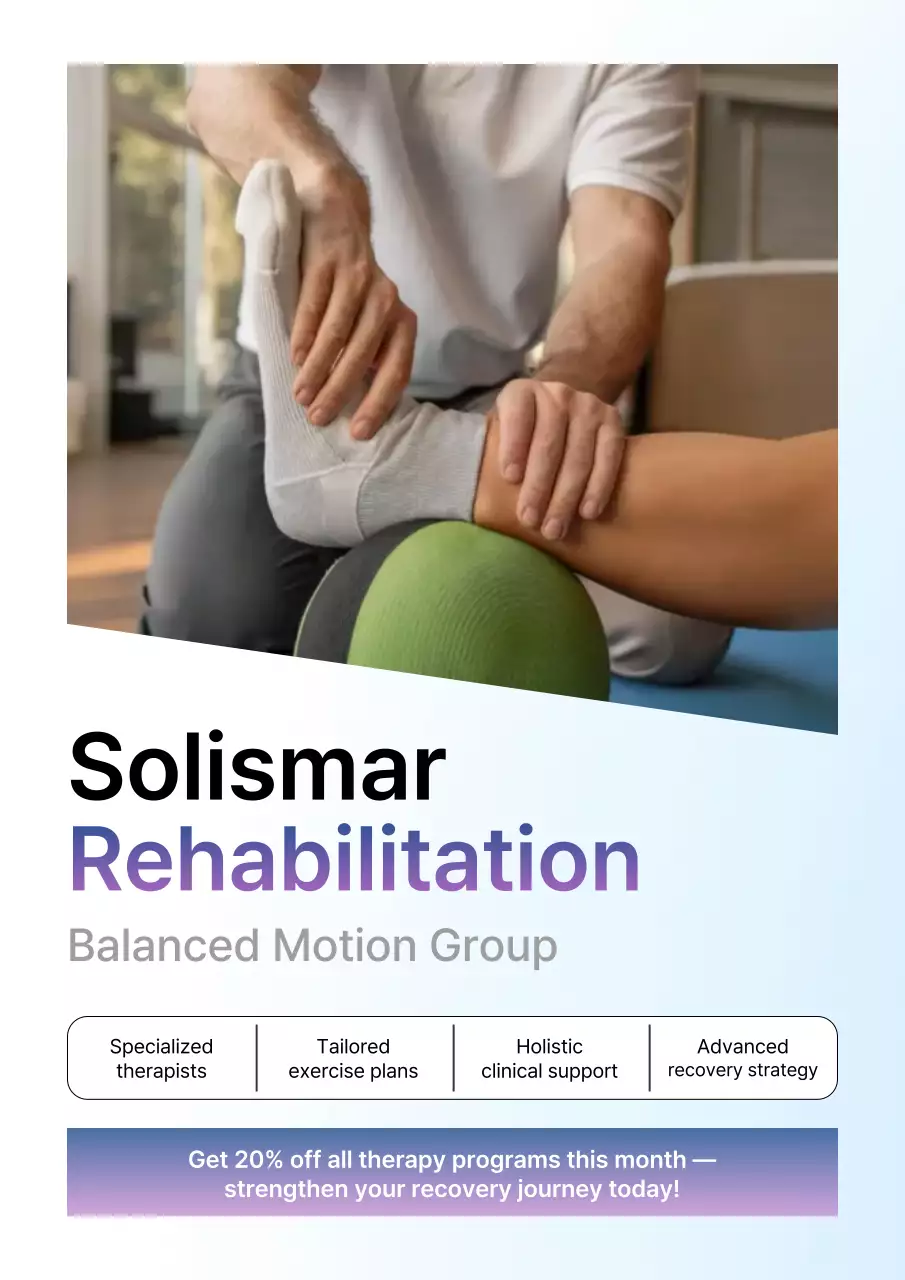 green modern therapy promotion