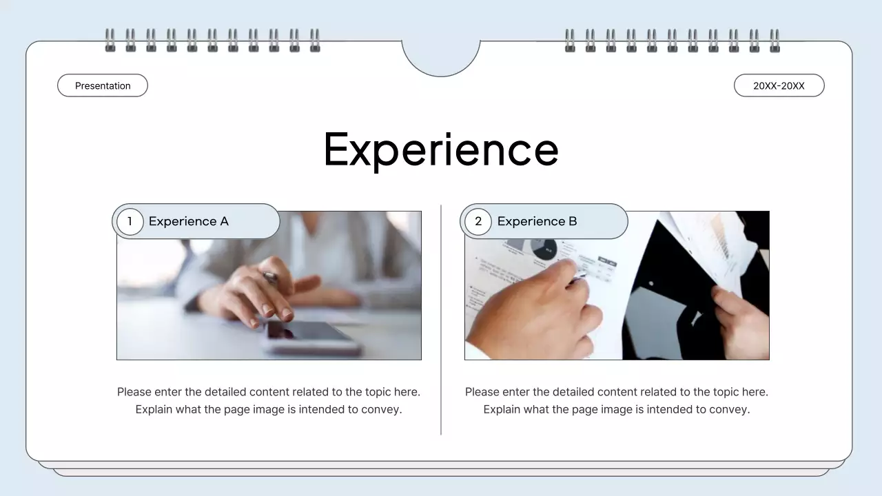 Apresentação de portfólio minimalista branco