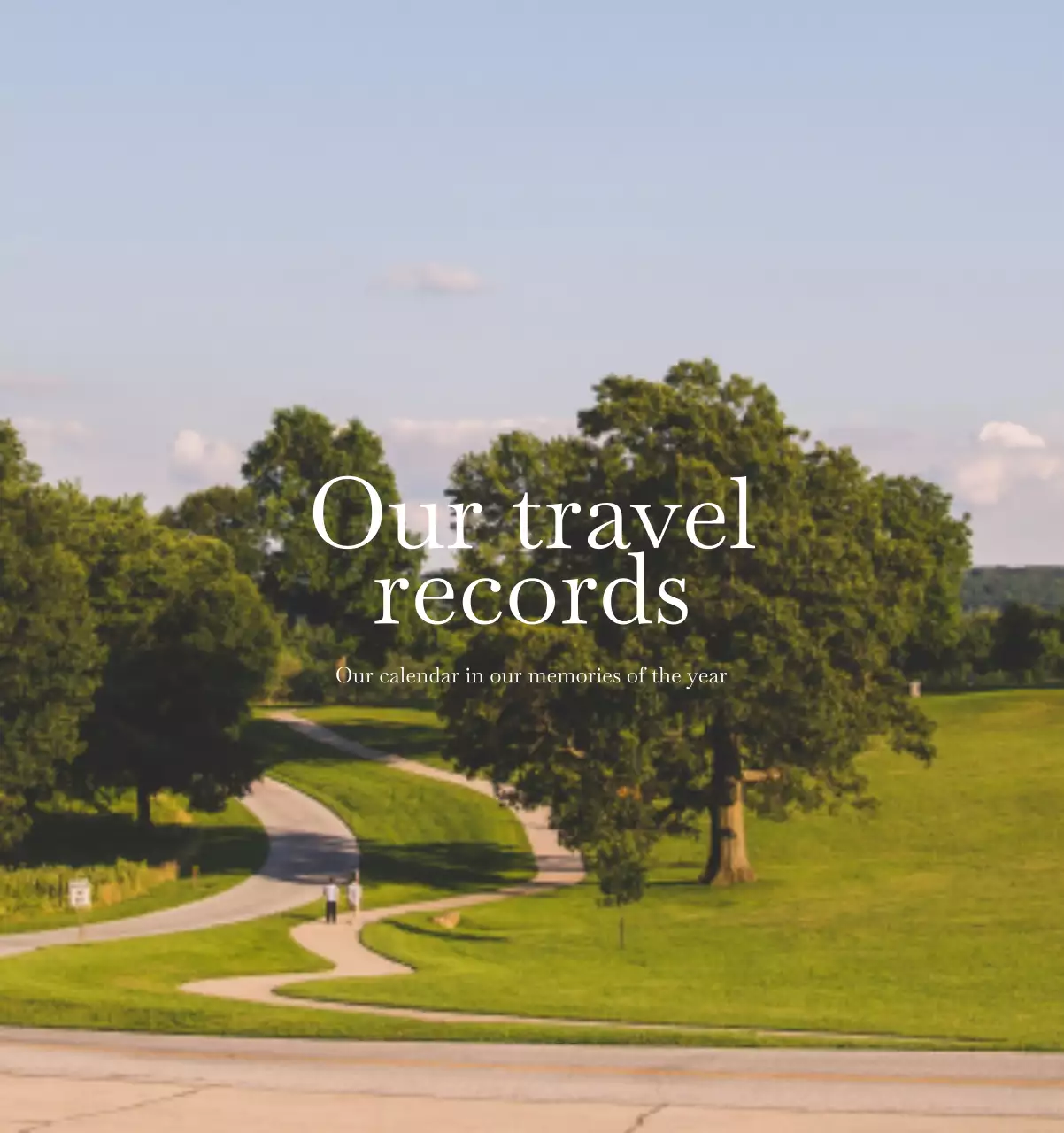 다양한 국가의 여행 프레임 사진 컨셉