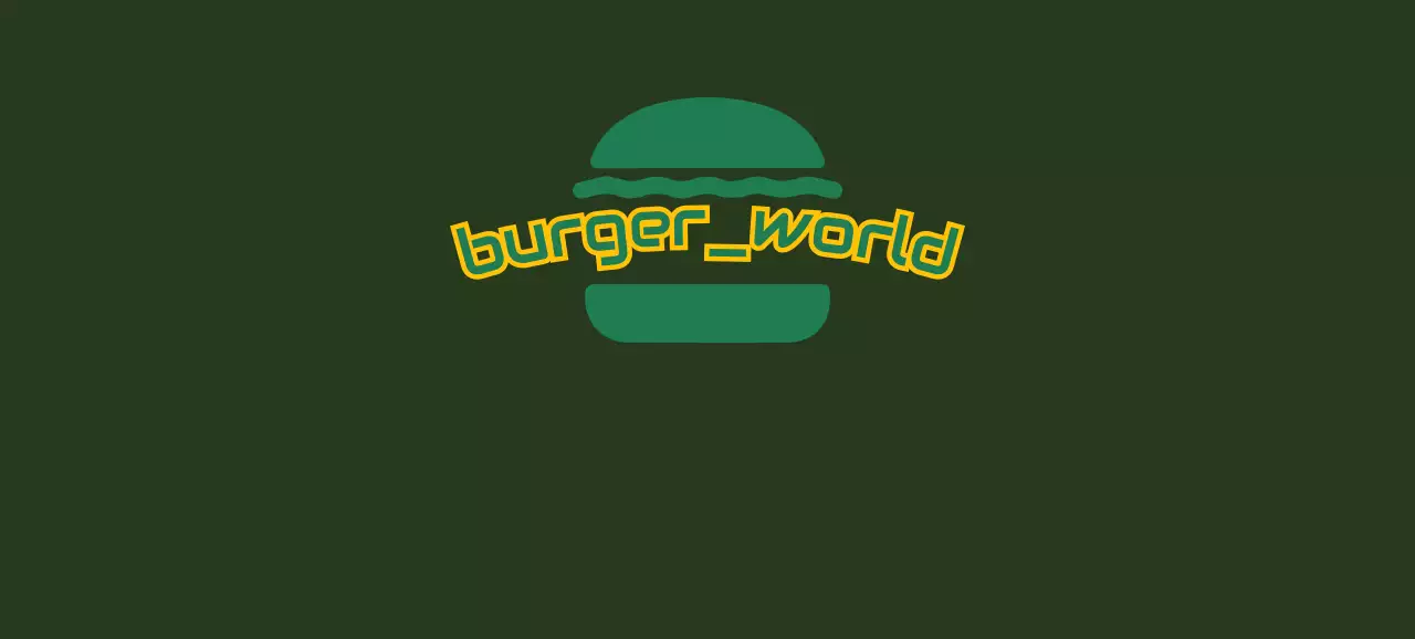 카키 심플 패스트푸드 광고