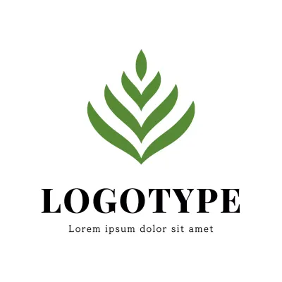Green Minimal Design Logo