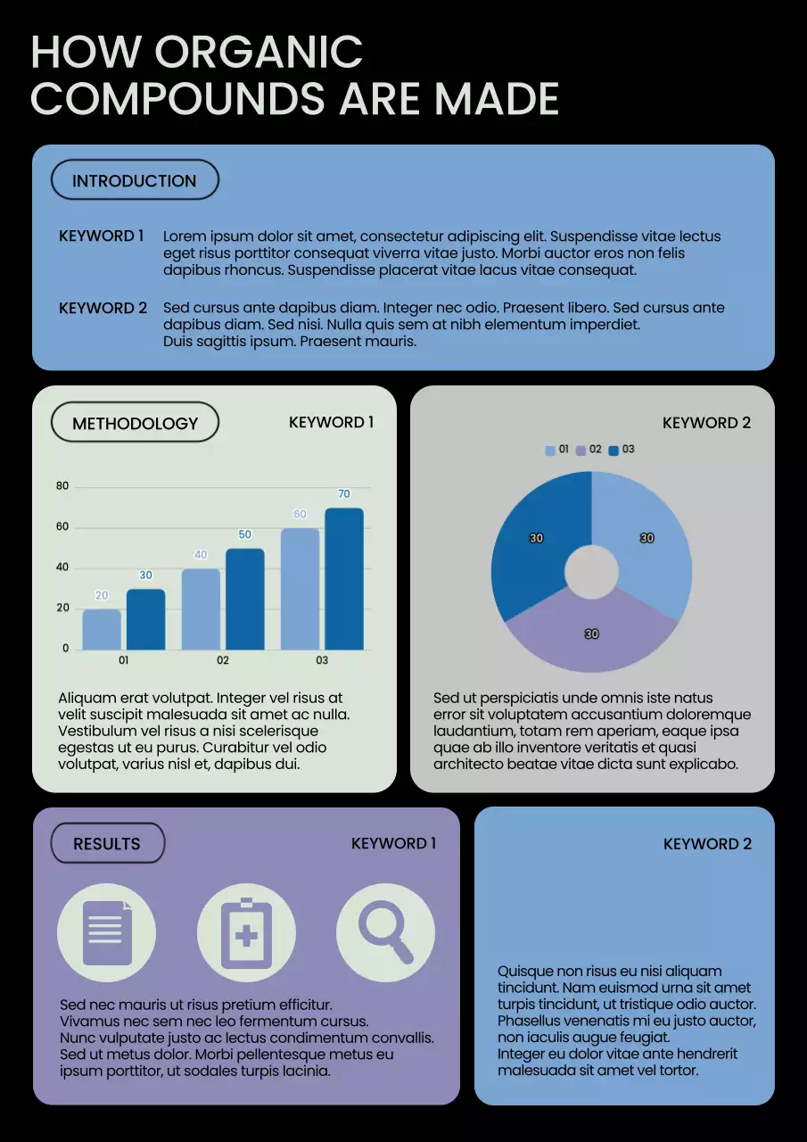 Blue Modern Science Report