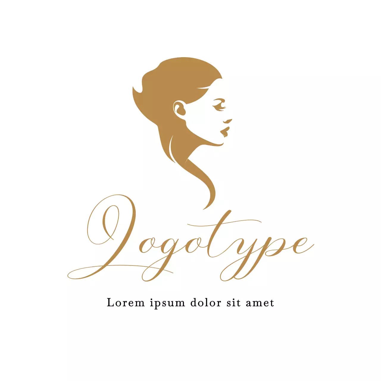 Gold Elegant Design Logo
