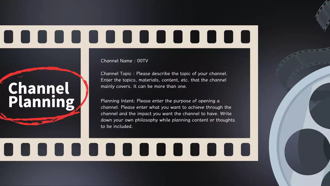 Blue Modern Video Planner Presentation