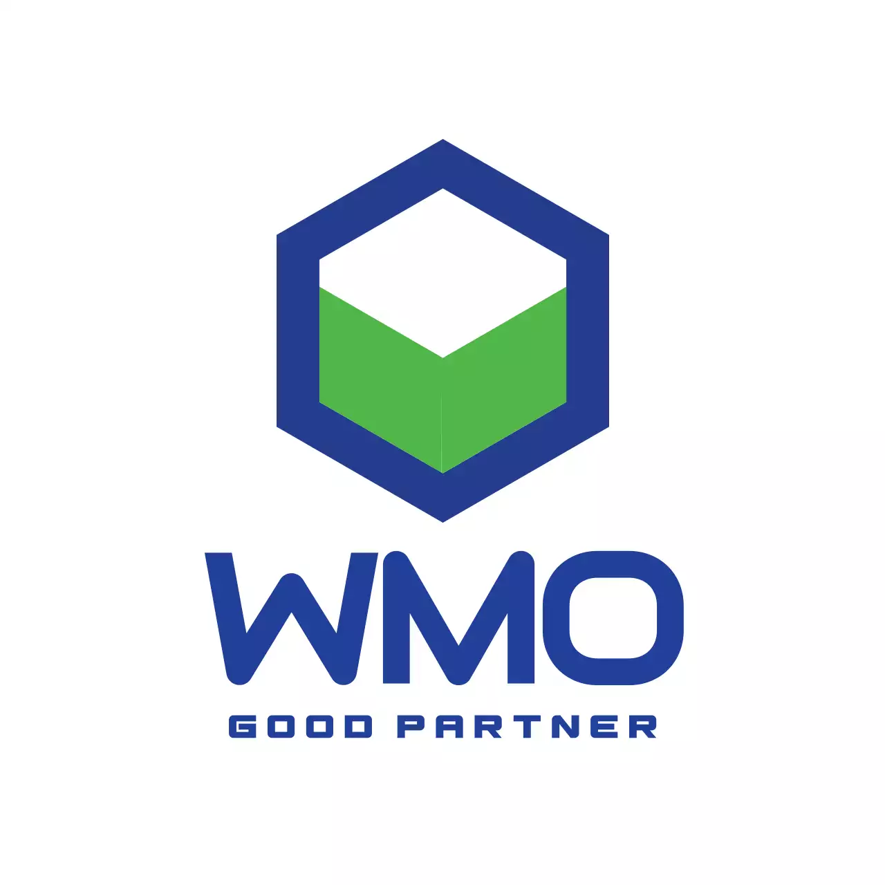 青 シンプル デザイン ロゴ