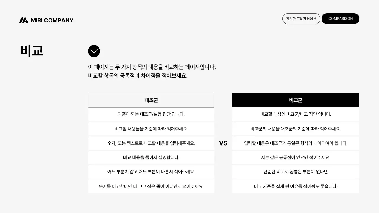 흰색 미니멀 교육 자료 안내