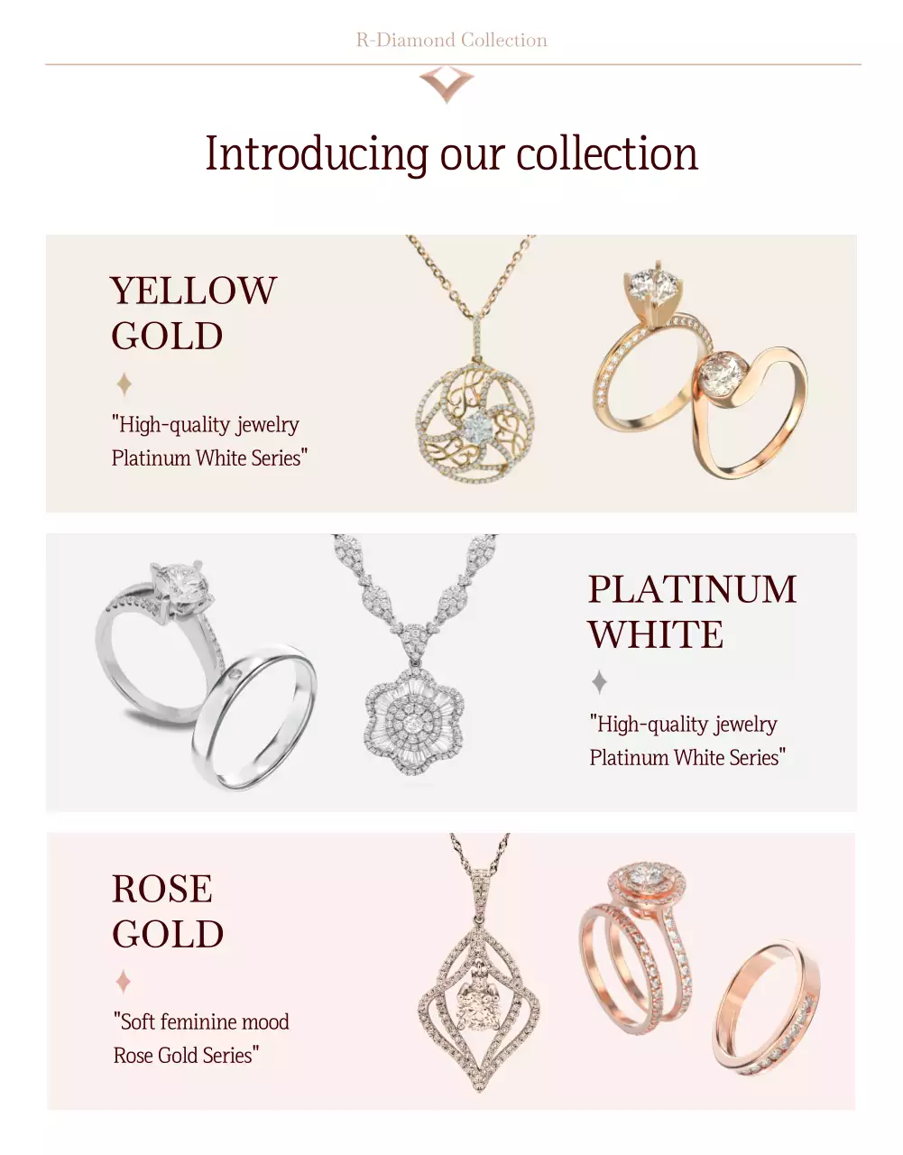 White Day Diamond Ring Gift Promotion