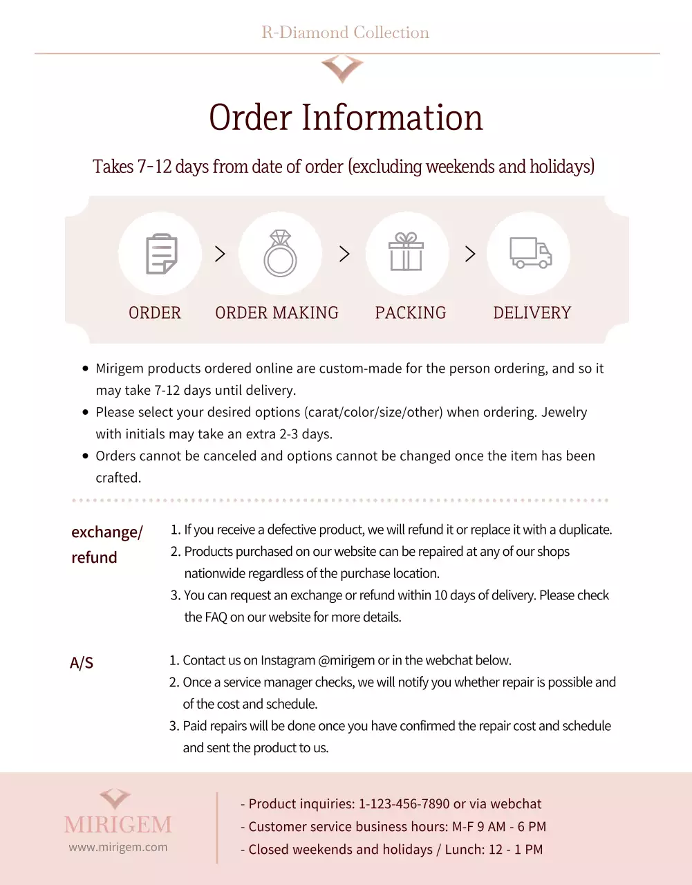 White Day Diamond Ring Gift Promotion