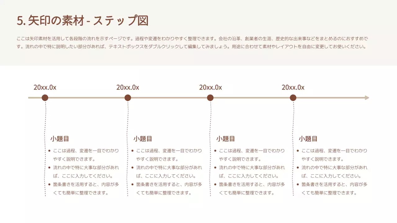茶色 シンプル デザイン マニュアル