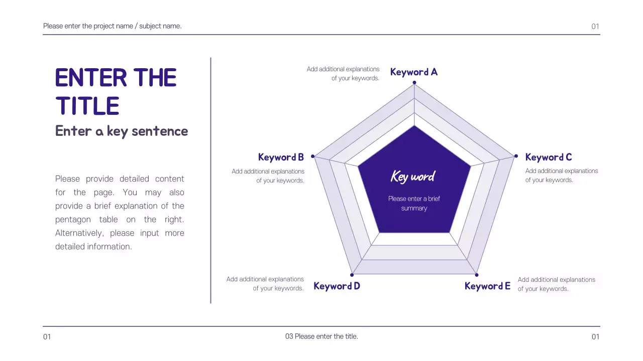 Purple Minimal Analysis Report Infographic